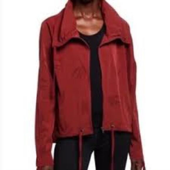 Nanette Lepore Burgundy Swan Jacket XL - Picture 4 of 9